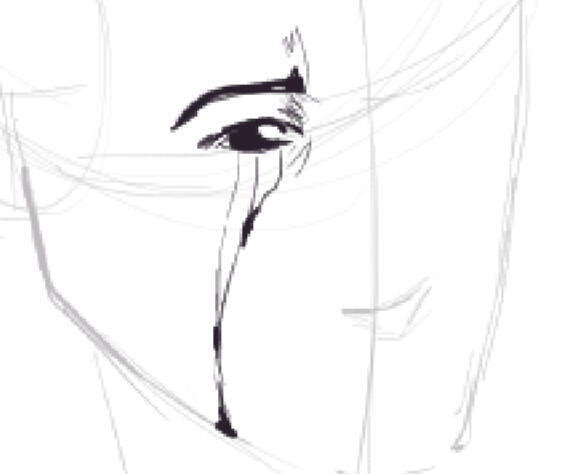 Teri's eye